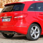 Prueba Clase B 200 CDI 2012 estática parte trasera