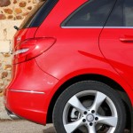 Prueba Clase B 200 CDI 2012 trasera