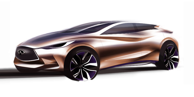Infiniti Q30 Concept, el nuevo del segmento C para el Salón de Frankfurt 2013 infiniti-q30-concept