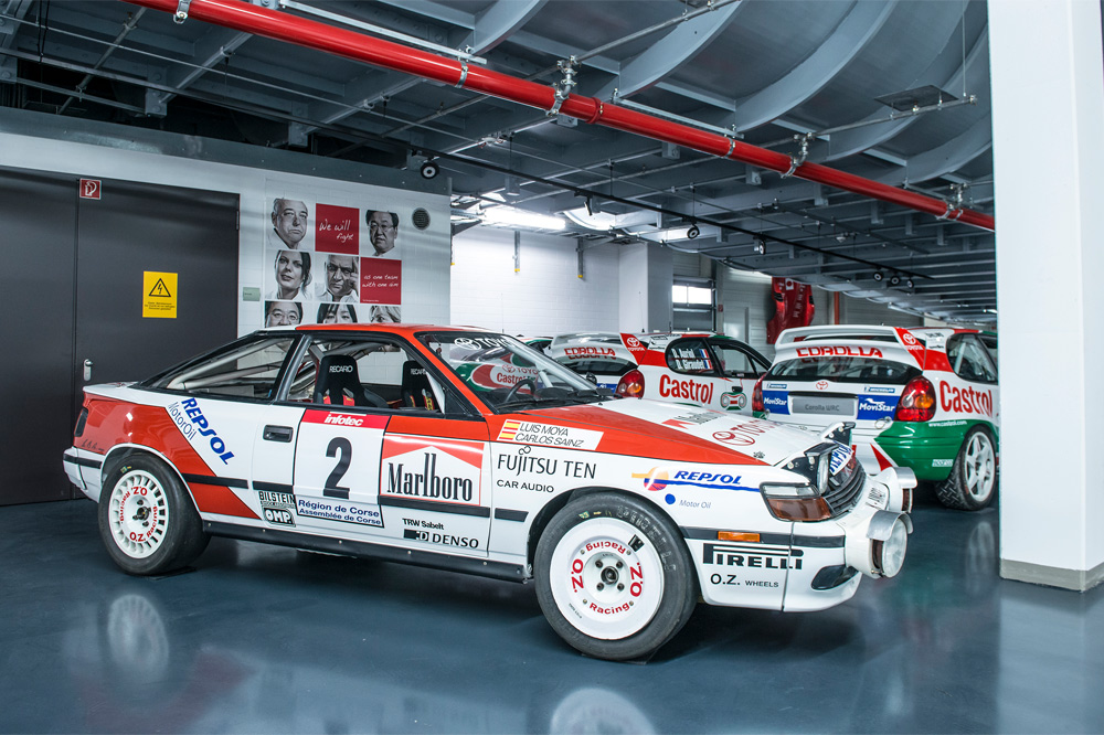 Estas son algunas de las joyas que guarda Toyota Motorsport en su garaje