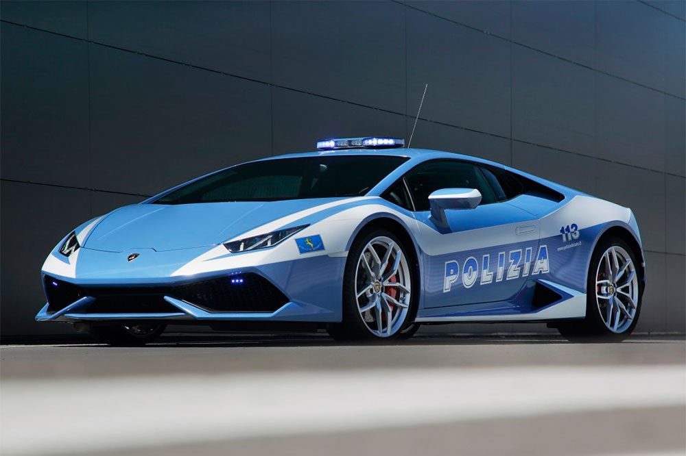 El Lamborghini Huracan de la Policía italiana Lamborghini-Huracan-Policía-italiana
