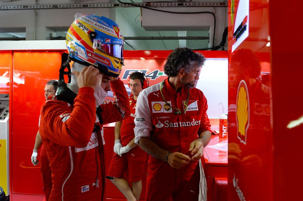 GP Alemania 2014 – Alonso: "Cualquier posición es buena si estás delante de tu compañero" GP Alemania 2014 – Alonso