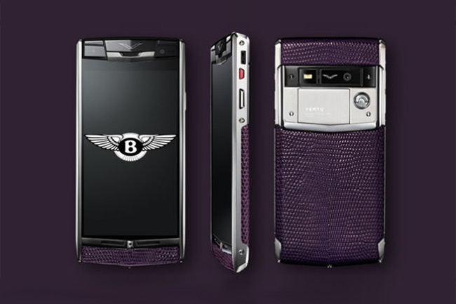 Vertu for Bentley: el nuevo smartphone de lujo Móvil Vertu Bentley