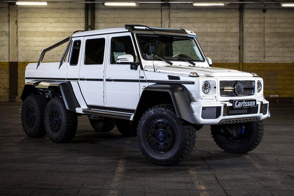 Mercedes G63 AMG 6x6 según Carlsson