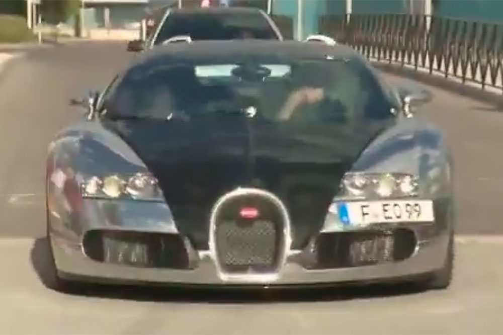 Vídeo: Karim Benzema acude al entrenamiento en un Bugatti Veyron coche-karim-benzema-bugatti-veyron