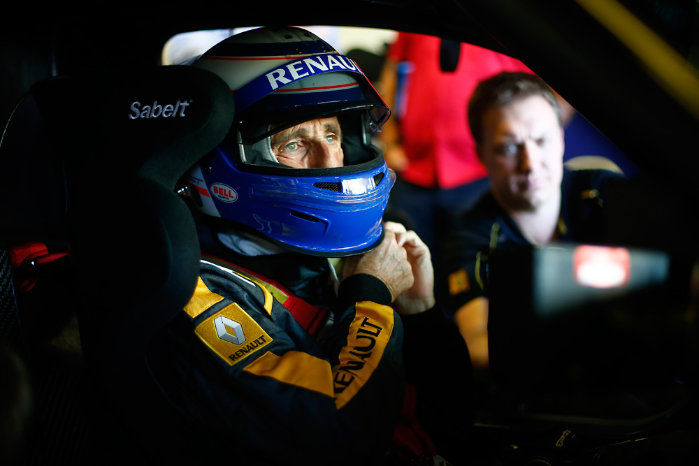 Alain Prost prueba el Renault R.S. 01 en el Circuito de Jerez ALAIN PROST RENAULT R.S. 01 EN JEREZ