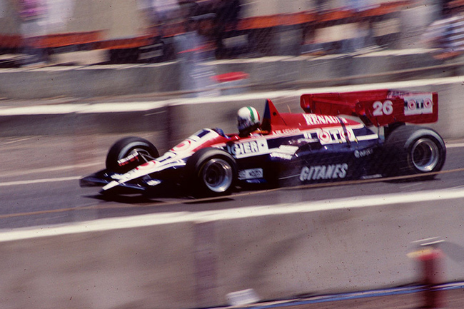 Muere el expiloto de Fórmula 1 Andrea de Cesaris en un accidente de moto