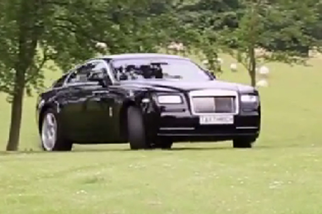 Vídeo: de lado con un Rolls-Royce Wraith