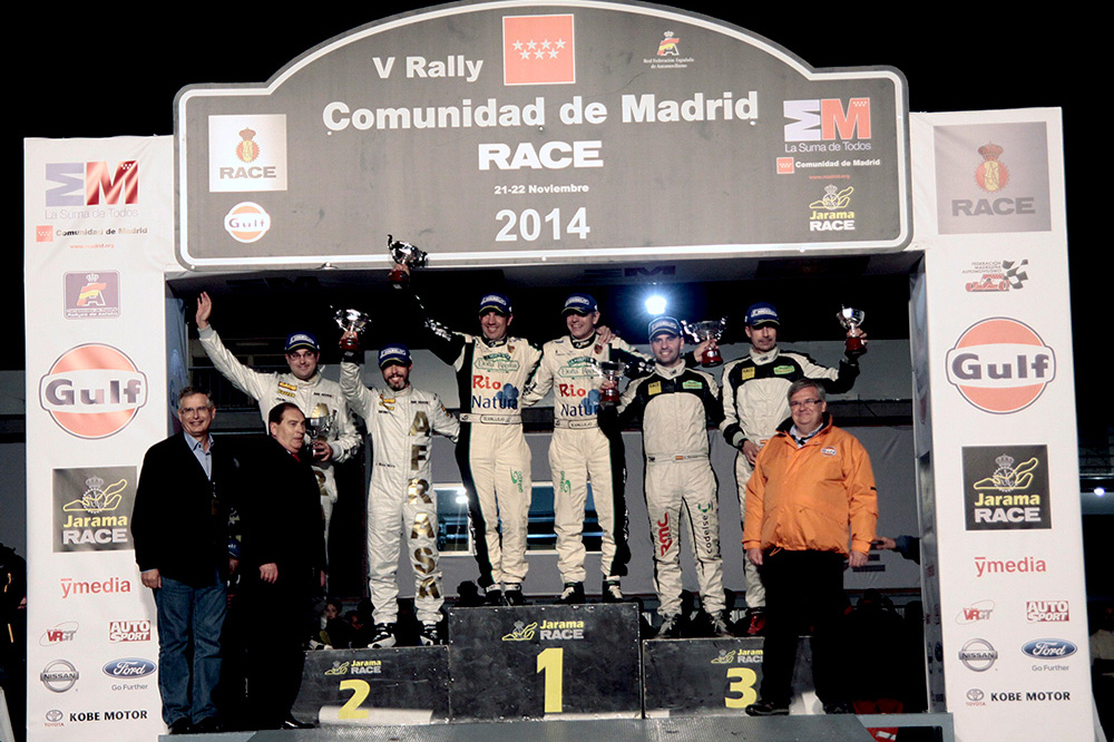 Rallye Comunidad de Madrid 2014: Victoria de Sergio Vallejo in extremis