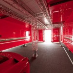 Motorhome Ferrari Interior garaje