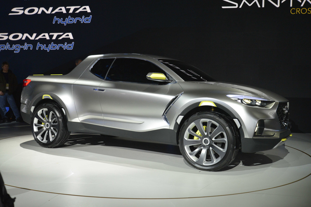 Hyundai Santa Cruz Crossover Truck Concept, directo desde Detroit