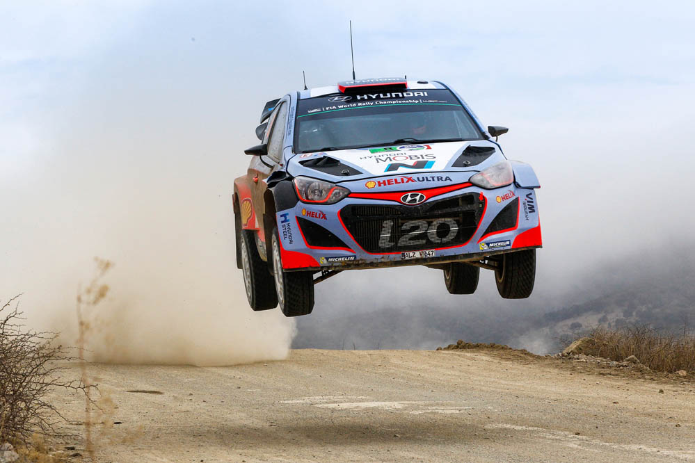Los saltos más espectaculares del Rallye de México 2015