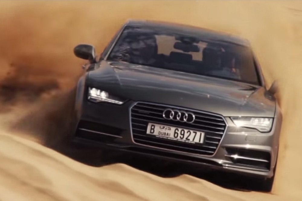 Vídeo: dominando las dunas de Dubái con un Audi A7 Sportback
