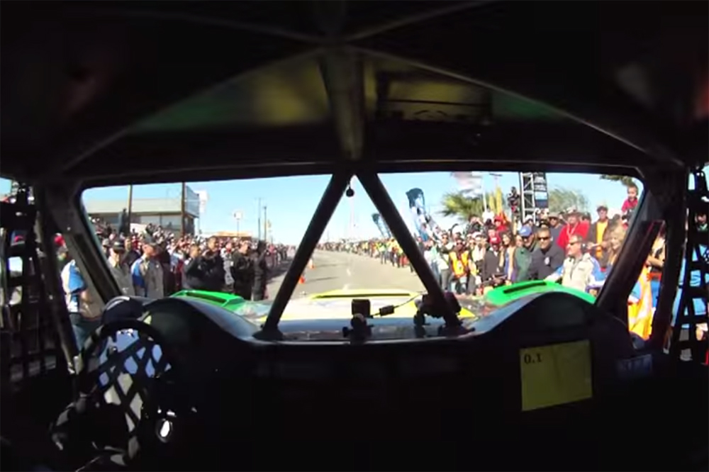 Vídeo: como un Grupo B, pero por el desierto