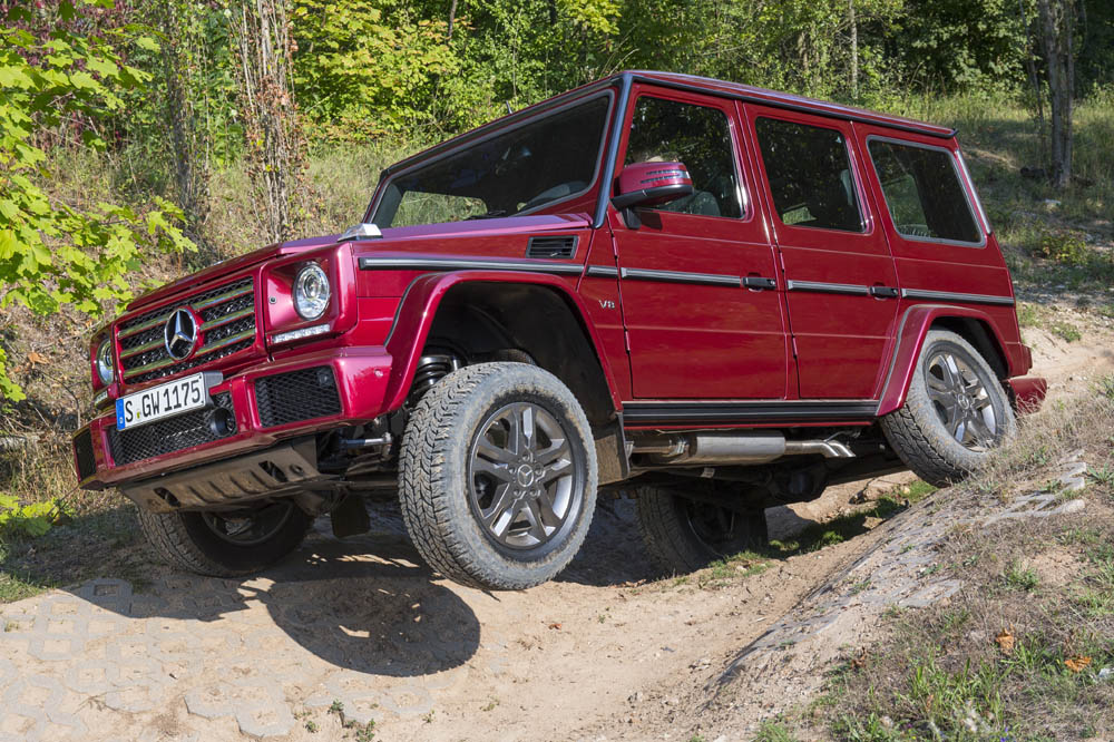 Mercedes-Benz Fahrvorstellung PTD G-Klasse Experience 2015 Frankfurt September 2015