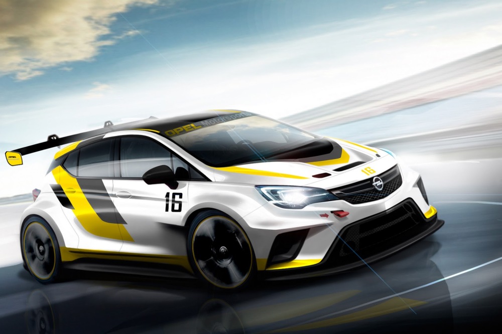 El Opel Astra TCR debutará en el Salón de Frankfurt