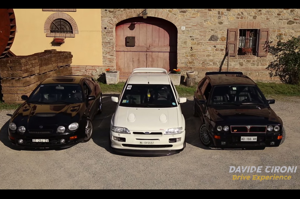 Vídeo: Delta Integrale vs Escort RS vs Celica GT-Four