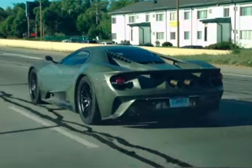 Cazada una extraña mula del Ford GT 2016 ford-gt-2016-mula