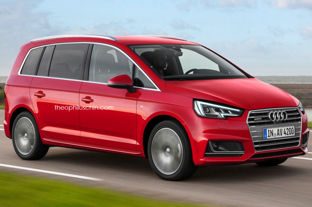 Así podría ser el monovolumen compacto de Audi