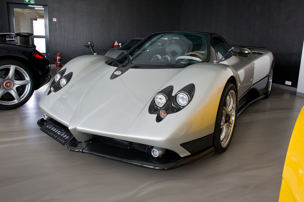 Sale a la venta una de las 25 unidades fabricadas del Pagani Zonda F