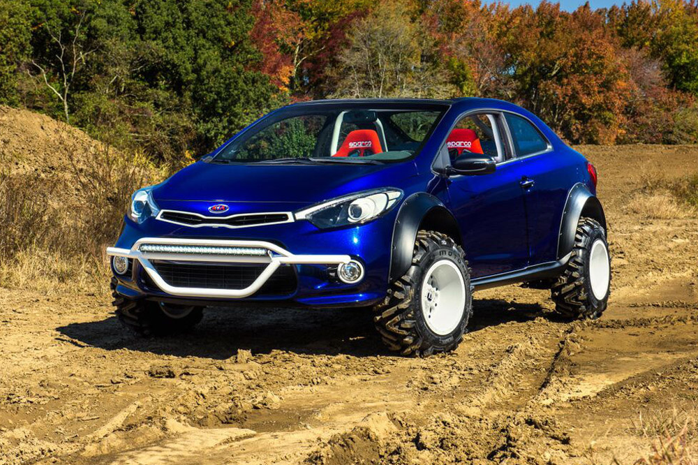 KIA Forte Koup Mud Bogger, directo al SEMA 2015