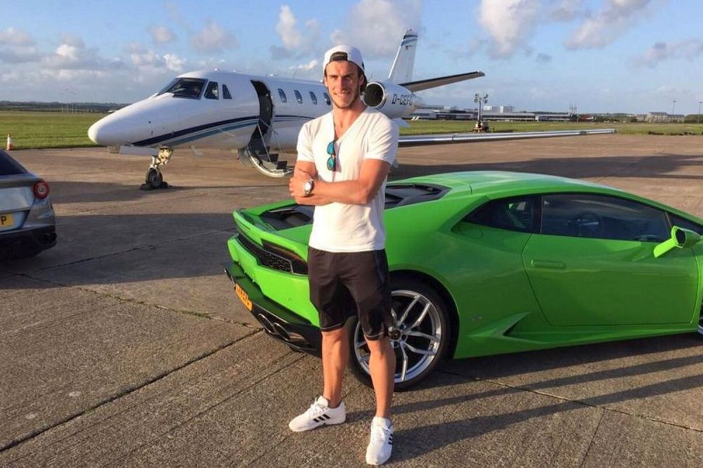 Gareth Bale achaca sus lesiones musculares a conducir un Lamborghini