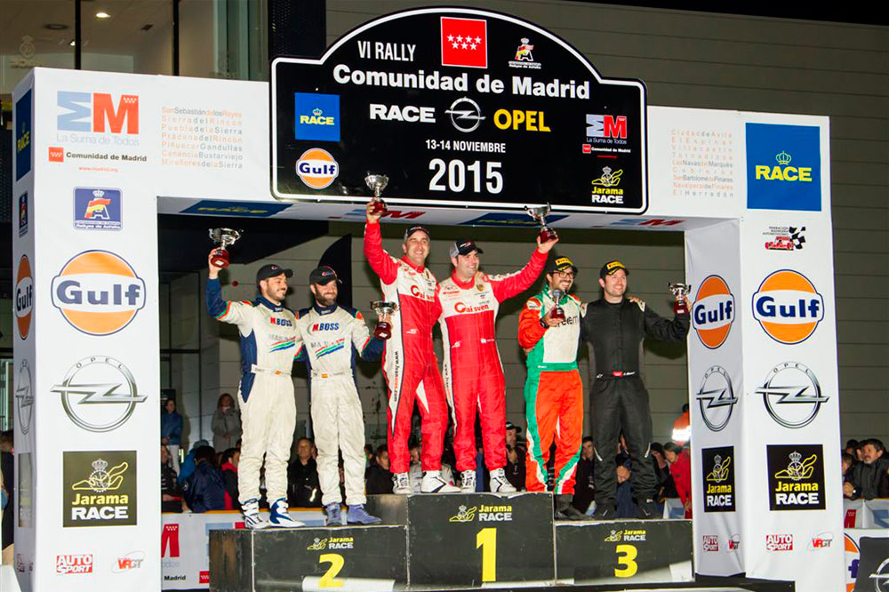 Rallye RACE Comunidad Madrid 2015: Iván Ares gana en su primera participación Resultado Rallye Madrid 2015