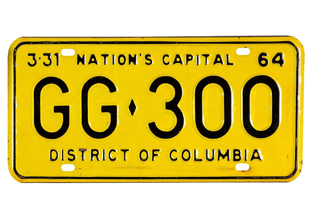 Venden las matrículas del coche en el que fue asesinado JFK