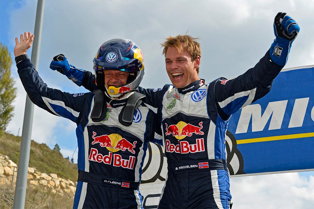 Floene abandona a Mikkelsen, que se queda sin copiloto Ola Floene y Andreas Mikkelsen