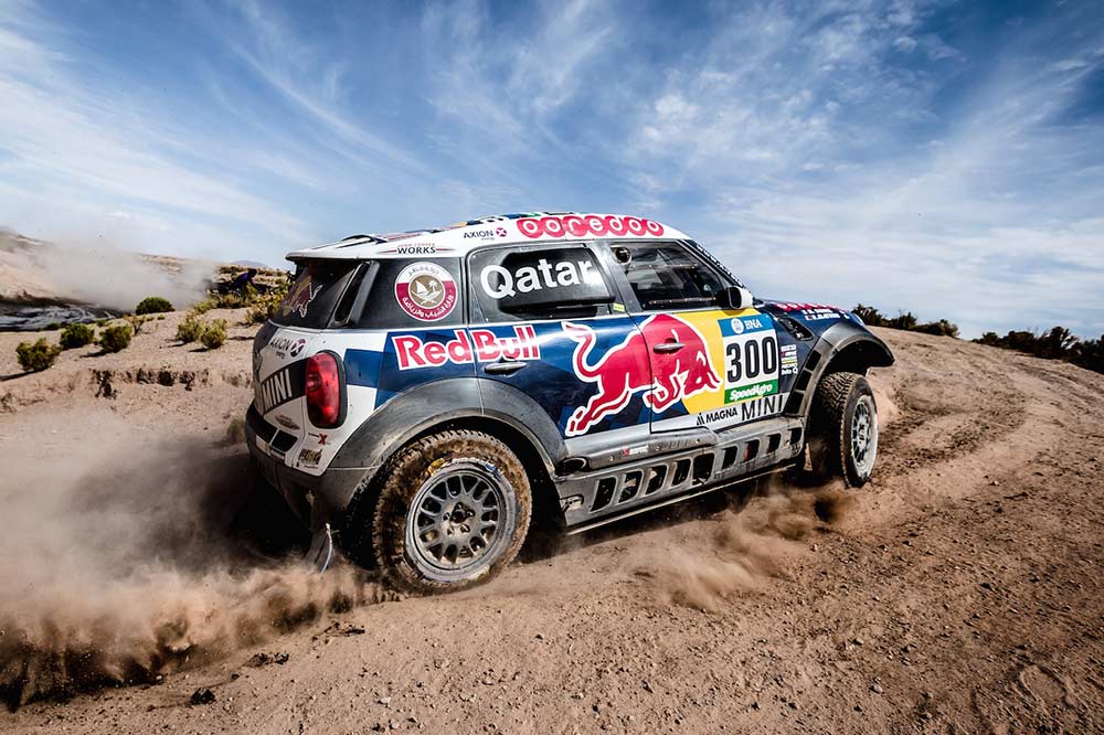 8ª etapa: primera de MINI gracias a la victoria de Al Attiyah Nasser Al-Attiyah Dakar 2016