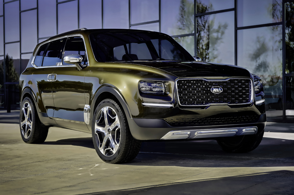 KIA Telluride, un sorprendente prototipo de SUV de lujo