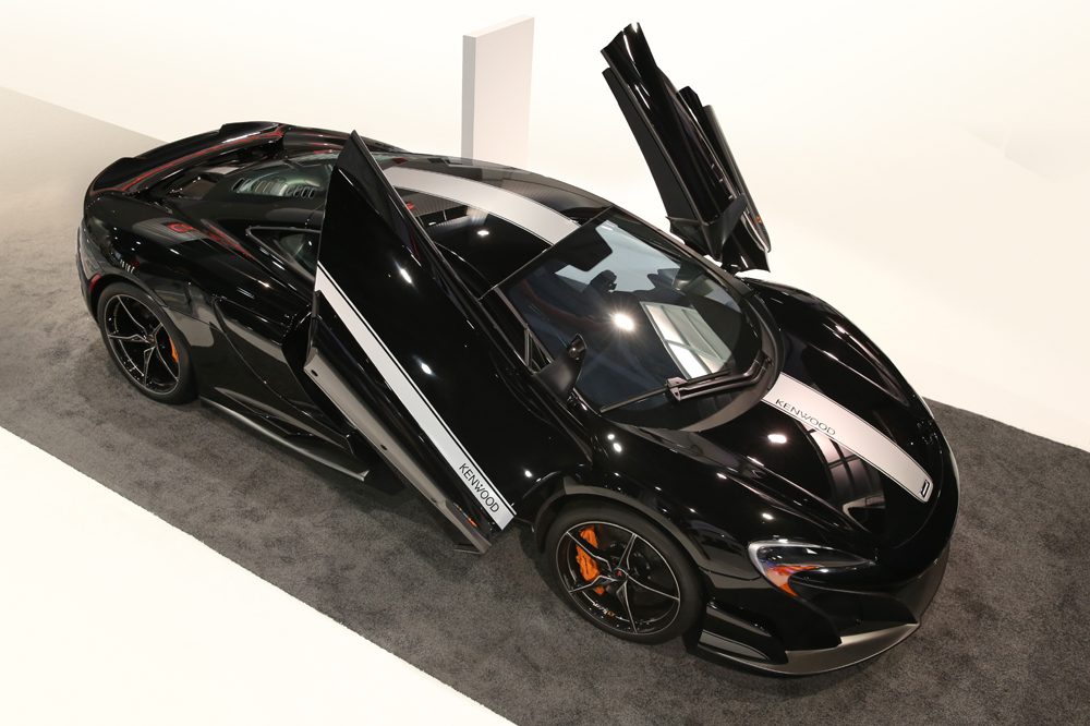 McLaren 675LT JVCKENWOOD Concept, desvelado en el CES 2016