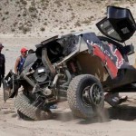 accidente loeb dakar 2016