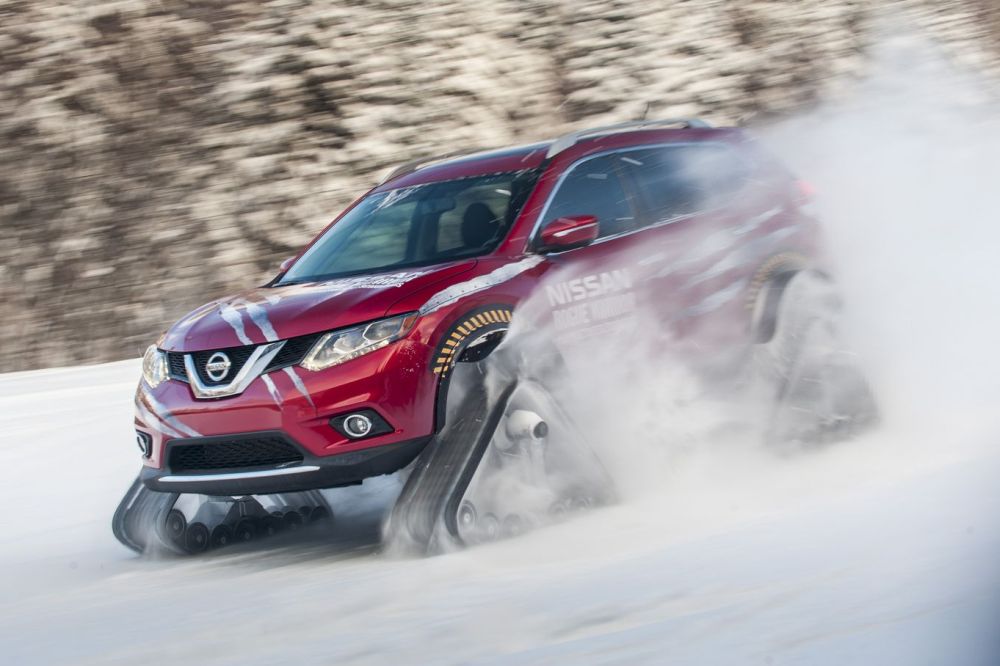Nissan Rogue Warrior Concept: le declara la guerra al invierno