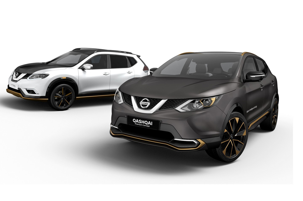 Nissan Qashqai y X-Trail Premium Concepts, debutan en Ginebra