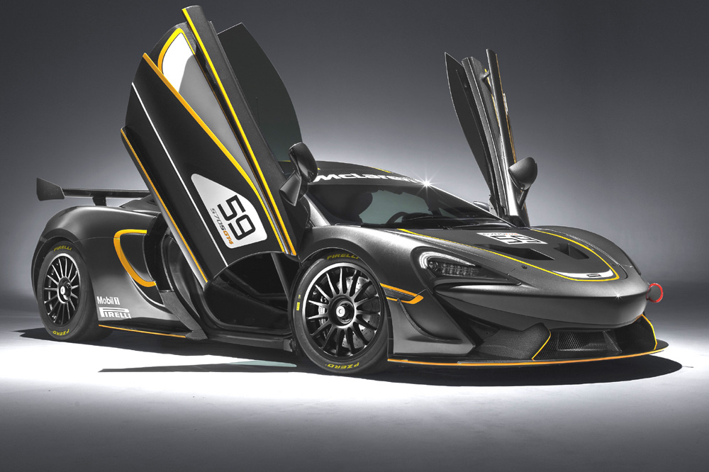 McLaren 570S GT4, listo para competir