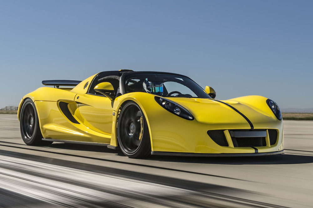 Vídeo: Hennessey Venom GT Spyder, el descapotable más rápido del mundo