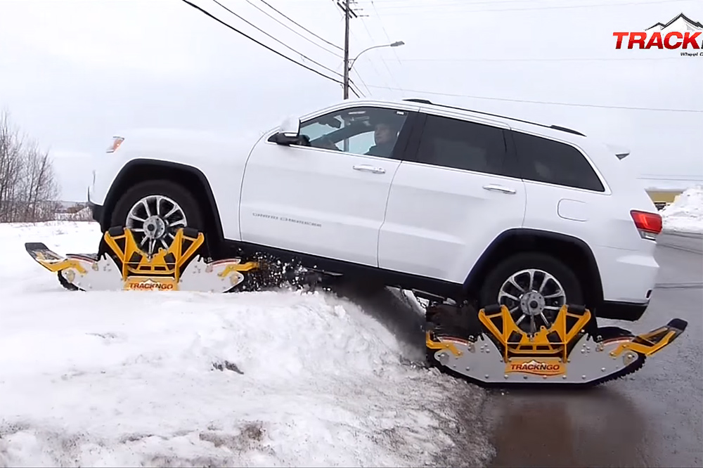 Transforma tu SUV en un ‘tanque’ imparable con estas orugas (con vídeo)