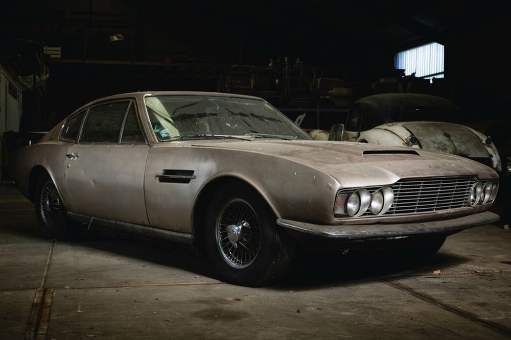 Subastan un Aston Martin DBS de 1968 tras tres décadas de abandono