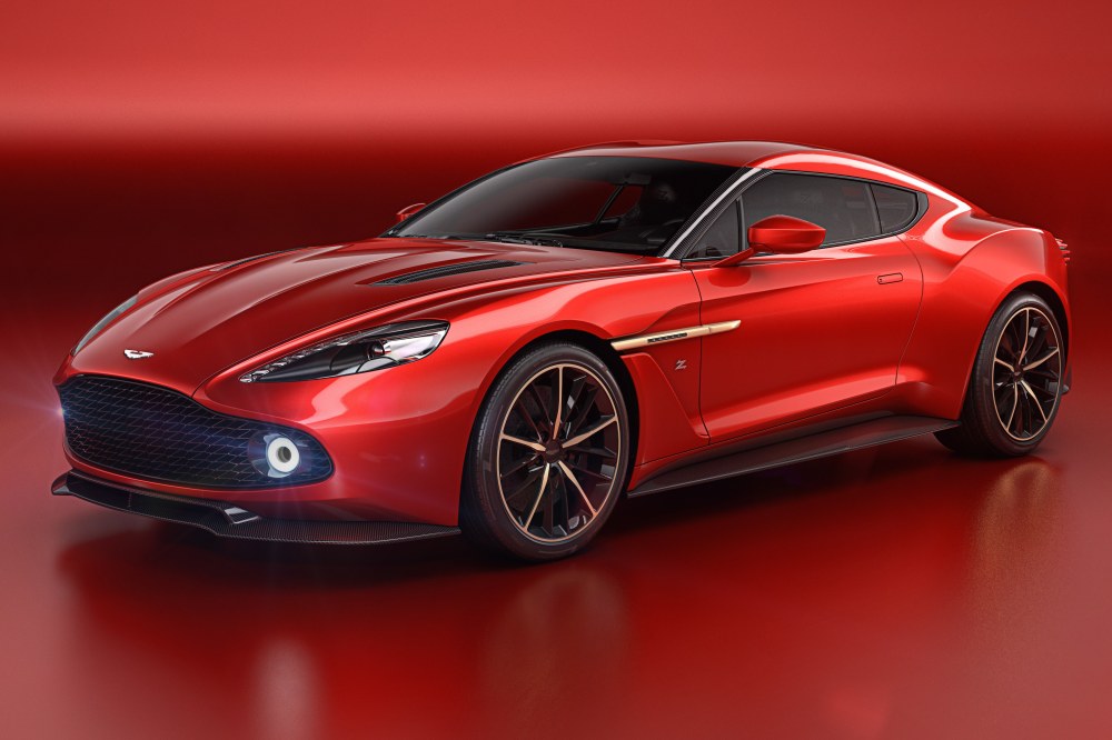 Aston Martin Vanquish Zagato Concept: debut en Villa d'Este