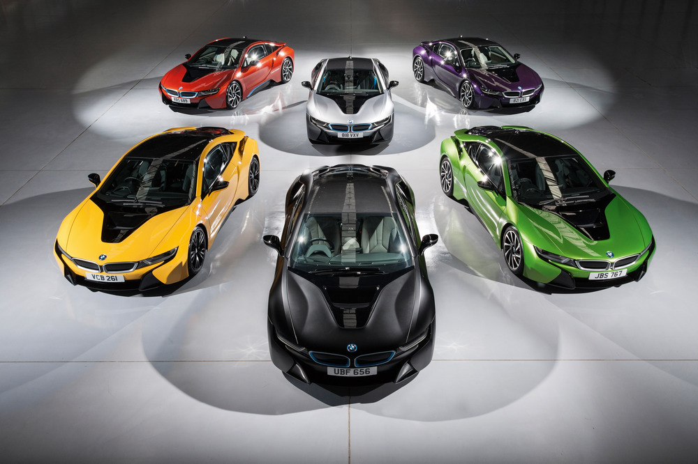 BMW amplía la gama de colores del i8, aunque solo en Reino Unido