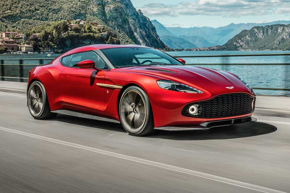 Aston Martin Vanquish Zagato Coupé, limitado a 99 ejemplares