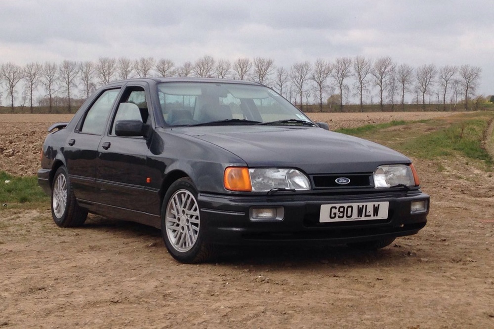 Sale a subasta el Ford Sierra RS Cosworth que utilizó Top Gear