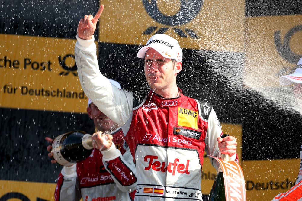 DTM 2016: Miguel Molina consigue una gran victoria en Lausitzring Victoria de Miguel Molina en Lausitzring DTM 2016