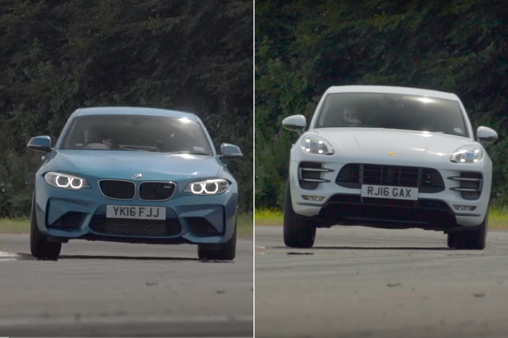 Vídeo: Porsche Macan Turbo contra BMW M2 Coupé