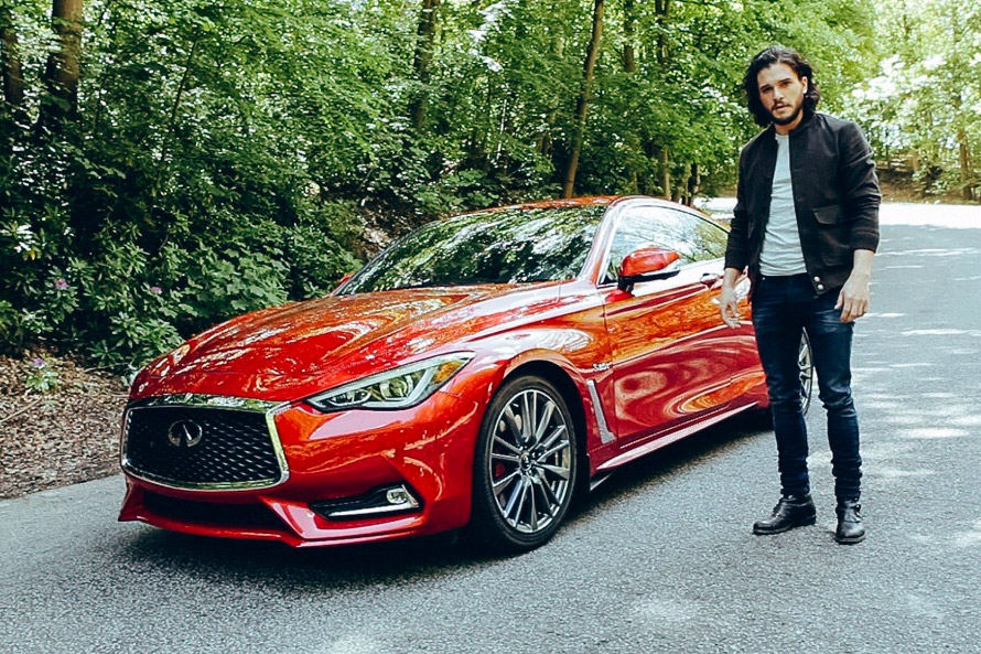 Kit Harington, Jon Snow en ‘Juego de Tronos’, conduce el nuevo Infiniti Q60 Kit-Harington-infiniti-q60