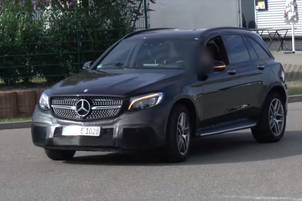 Cazado en vídeo el Mercedes-AMG GLC63