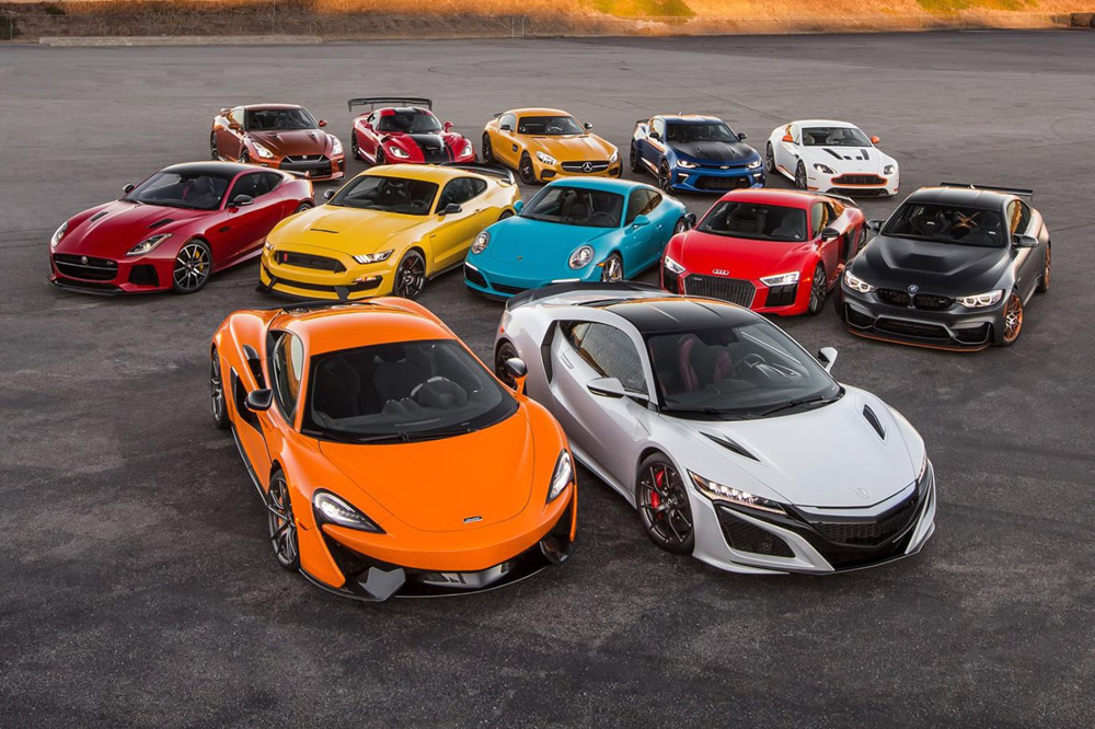 Vídeo: 12 deportivos y una recta, ¿cuál será el más rápido?