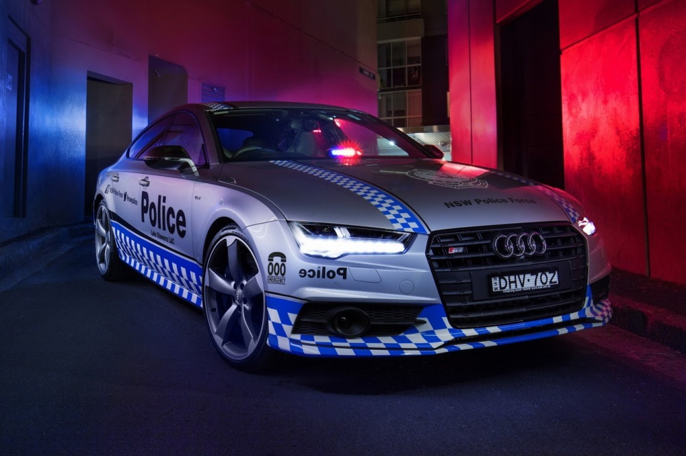 Así es el Audi S7 Sportback de la Policía australiana