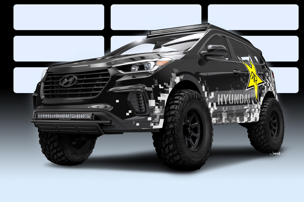 Las preparaciones de Hyundai para el SEMA Show 2016